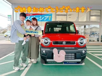 ３月３１日（日）ハスラーご納車！！